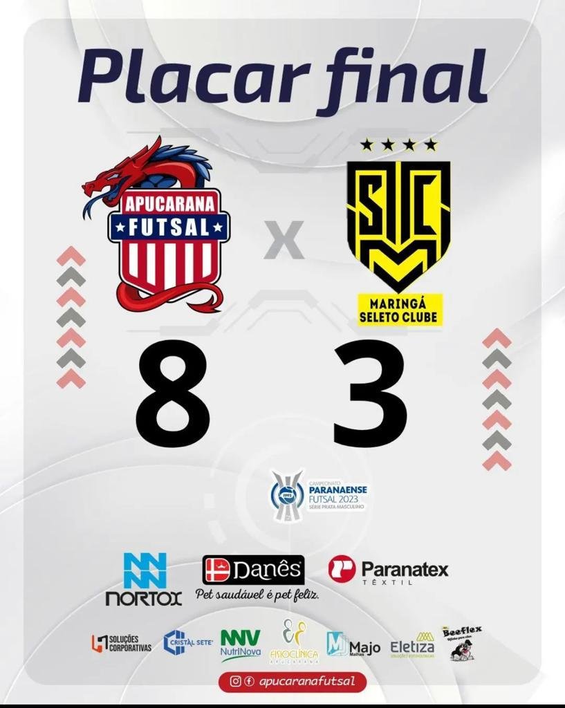 Apucarana Vence Seleto Maringá