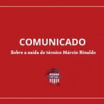Saída tecnico Márcio Rinaldo